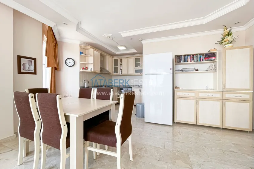 Purchase Apartment 2+1 with furniture and sea view, suitable for a residence permit — Tosmur, Alanya 11 