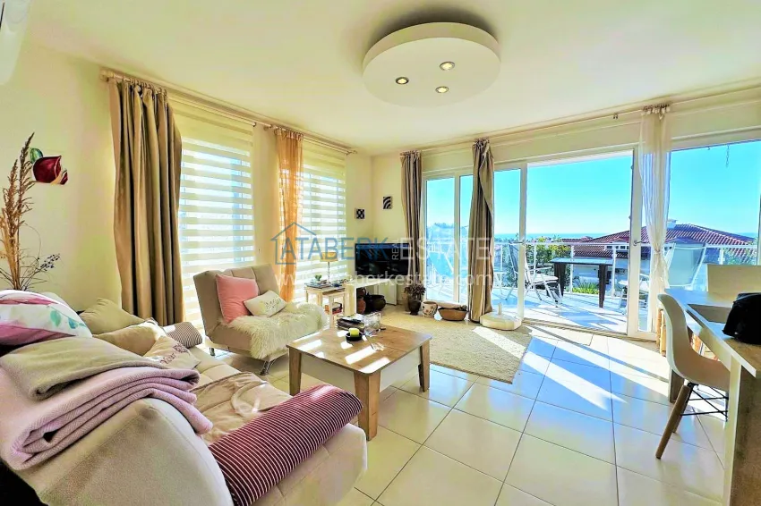 Purchase Furnished 2+1 garden duplex with sea views in the Konakli area. Property for a residence permit in Alanya 11 