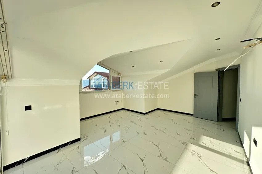 Purchase Duplex penthouse for citizenship — Alanya, Cikcilli district 11 