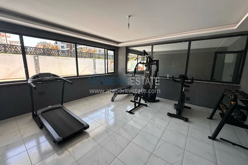 One-bedroom apartment in Mahmutlar with new modern furniture  11 