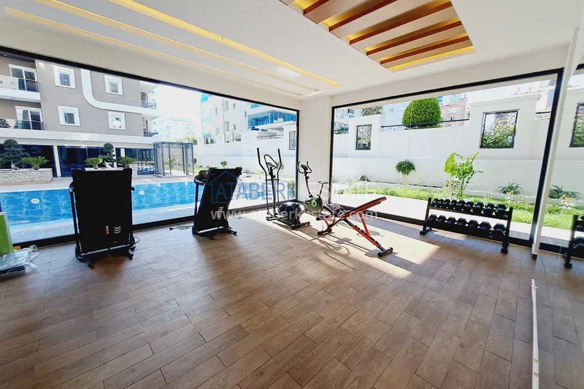 1+1 apartments with fine finishing in a luxury residence — Alanya, Mahmutlar district 11 