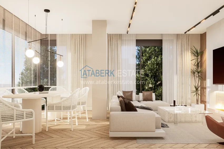 Purchase  Buy a house in Antalya - Lara, Guzeloba. Townhouse under construction. Citizenship Real Estate 13 