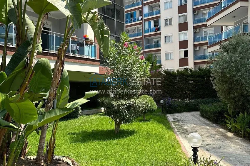 Furnished two-bedroom apartment in a premium complex — Alanya, Oba district 12 