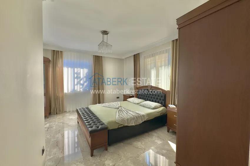 Purchase Luxury villa in Alanya — Bektash district. Panoramic view, stylish design, suitable for citizenship! 12