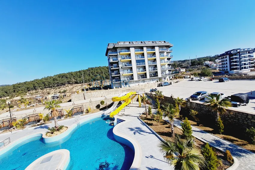 Purchase Finely finished one-bedroom apartment in Alanya, Avsallar district 12 