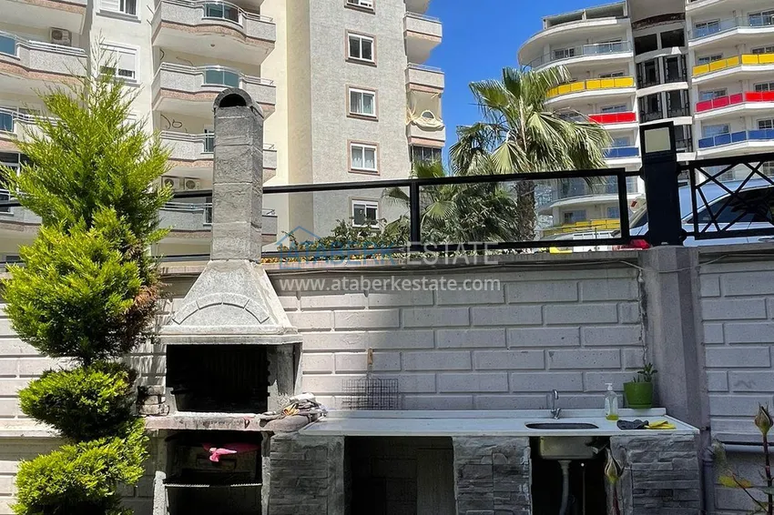 Two bedroom apartment with panoramic sea and mountain views in the center of Mahmutlar 12 