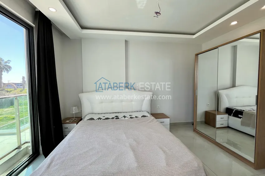 Purchase Turnkey 1+1 apartment with sea view in a complex on the beachfront — Mahmutlar, Alanya 12 