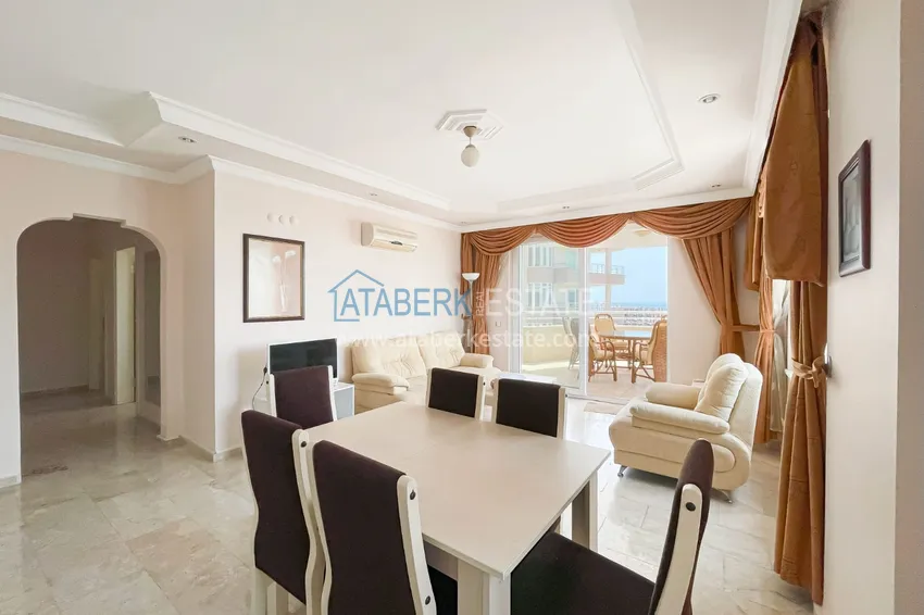 Purchase Apartment 2+1 with furniture and sea view, suitable for a residence permit — Tosmur, Alanya 13 