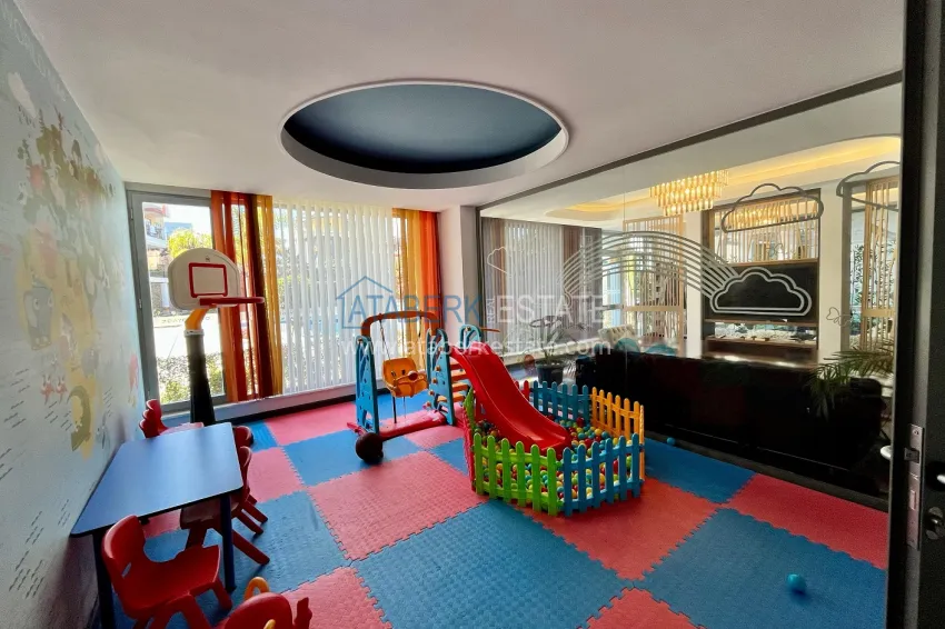 Great price! Stylish 1+1 turnkey apartment in a comfort-class residence — Oba, Alanya 13 