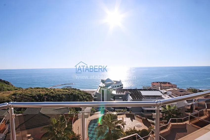 Purchase  Luxury 4+1 duplex with panoramic sea views — Konakli, Alanya 14 