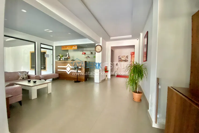 Turnkey 1+1 apartment with sea view in a complex on the beachfront — Mahmutlar, Alanya 13 