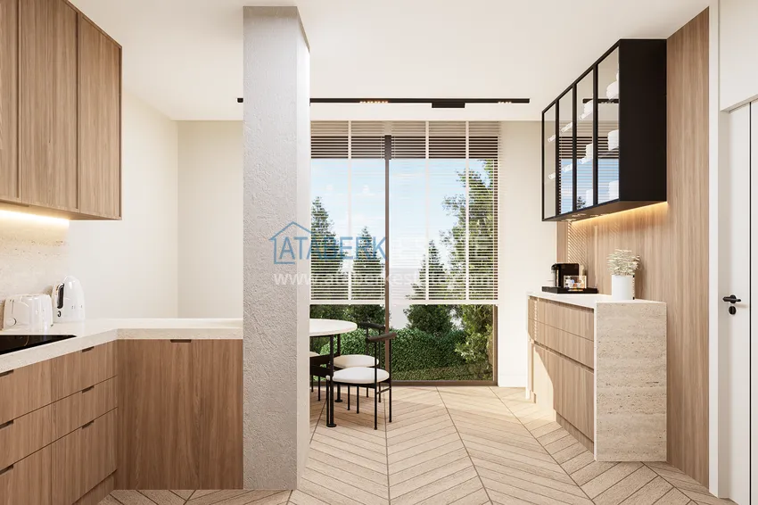 Purchase  Buy a house in Antalya - Lara, Guzeloba. Townhouse under construction. Citizenship Real Estate 15 