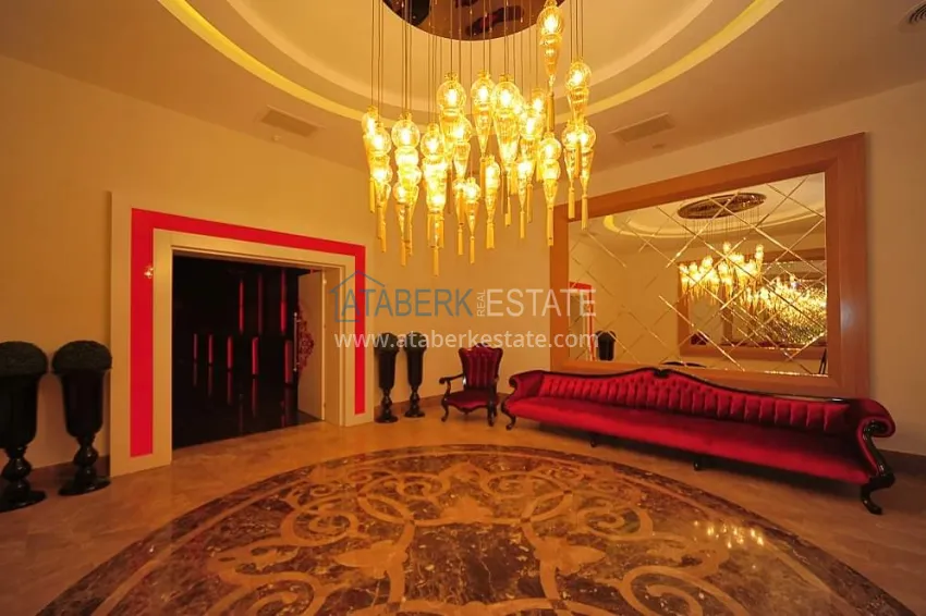 Four-room apartment in one of the best complexes in Mahmutlar — Alanya 14 