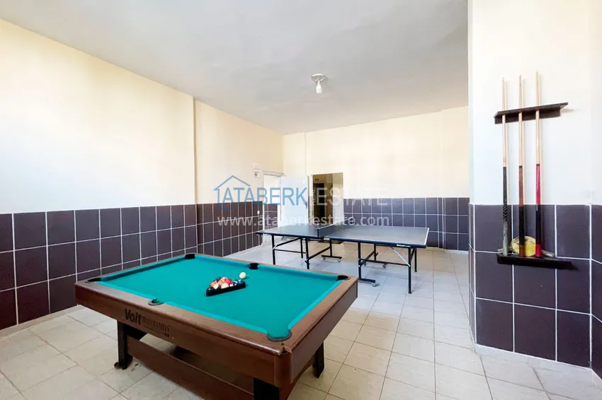 Apartment 2+1 with furniture and sea view, suitable for a residence permit — Tosmur, Alanya 14 