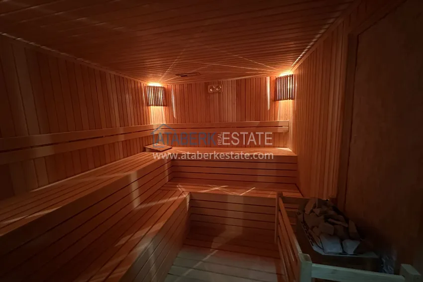 One-bedroom apartment in Mahmutlar with new modern furniture  14 