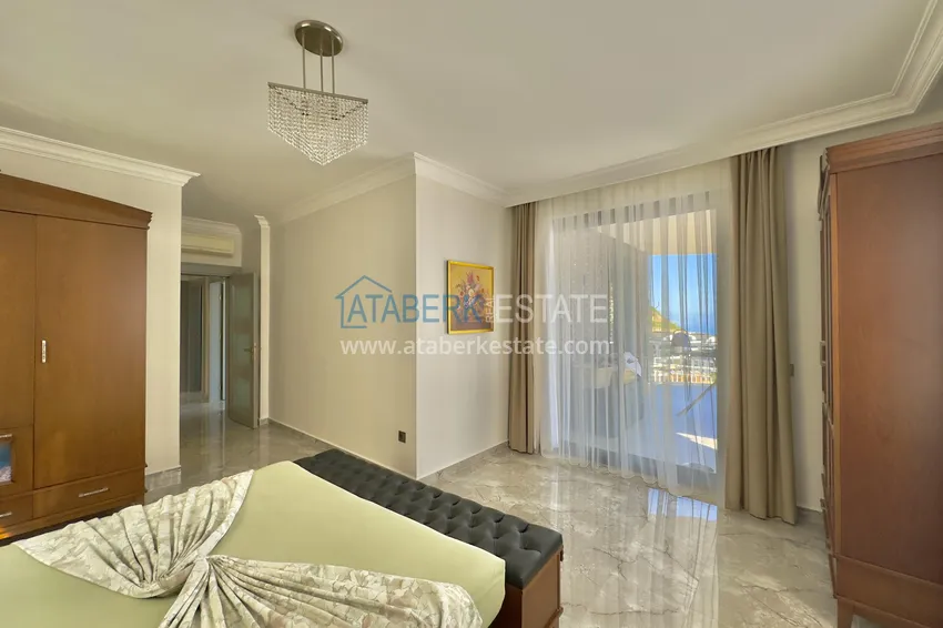 Purchase Luxury villa in Alanya — Bektash district. Panoramic view, stylish design, suitable for citizenship! 14