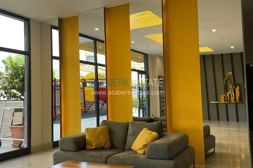 Two bedroom apartment with panoramic sea and mountain views in the center of Mahmutlar 14 