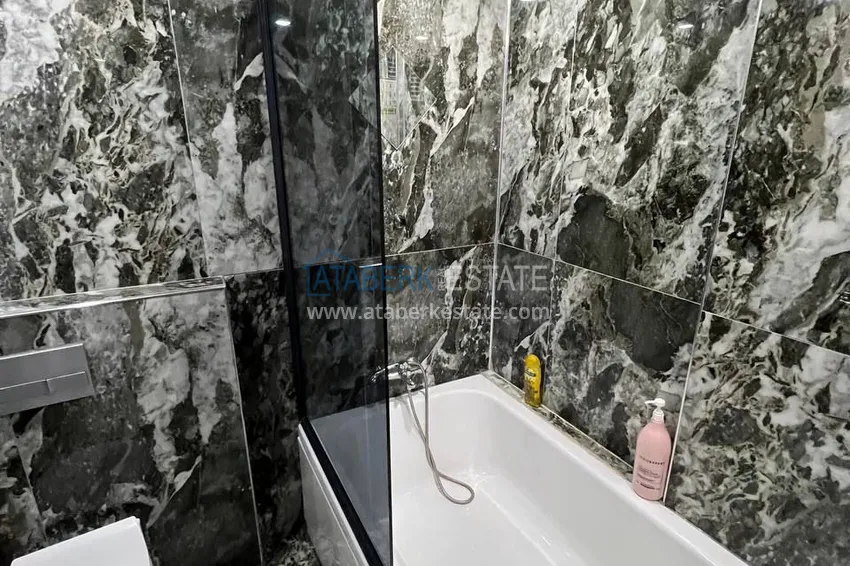 Purchase Panoramic linear apartment with furniture in Mersin — Davultepe, just 250 meters from the sea 16 