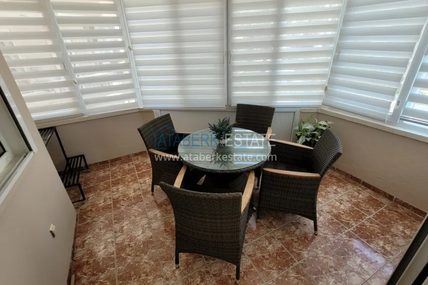 Purchase Real estate for a residence permit. Two-bedroom apartment with furniture and views of the Dim River — Alanya, Tosmur 12 