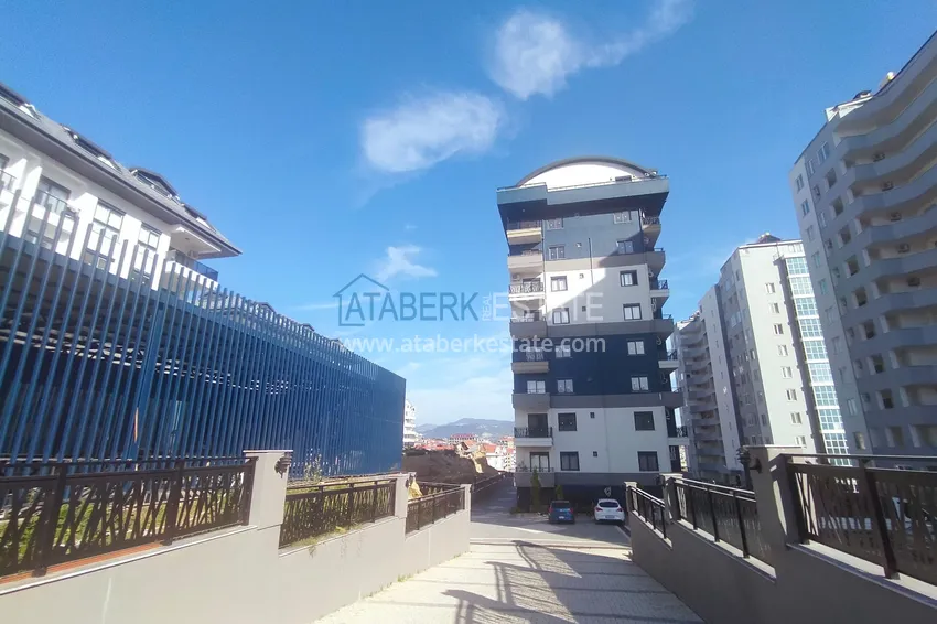 1+1 apartment for rent with new furniture in Payallar, Alanya A26 16 