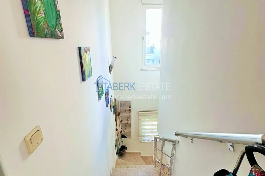 Purchase Furnished 2+1 garden duplex with sea views in the Konakli area. Property for a residence permit in Alanya 15 