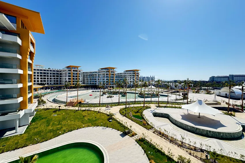 Purchase 2+1 apartment from an investor in a complex hotel under construction, Turkler district — Alanya 15 