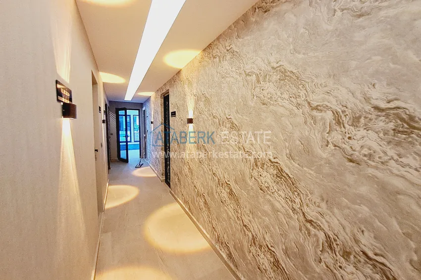 1+1 apartments with fine finishing in a luxury residence — Alanya, Mahmutlar district 15 