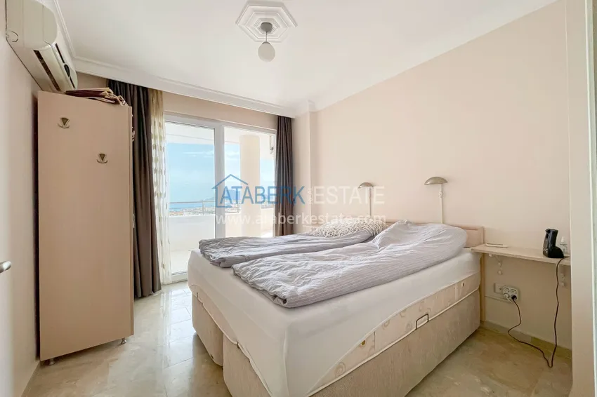 Purchase Apartment 2+1 with furniture and sea view, suitable for a residence permit — Tosmur, Alanya 16 