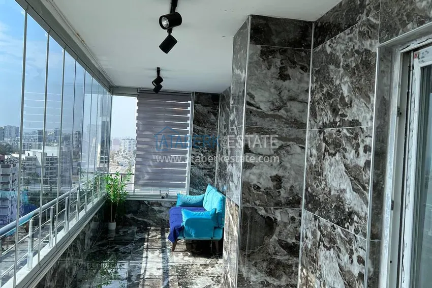 Purchase Panoramic linear apartment with furniture in Mersin — Davultepe, just 250 meters from the sea 18 