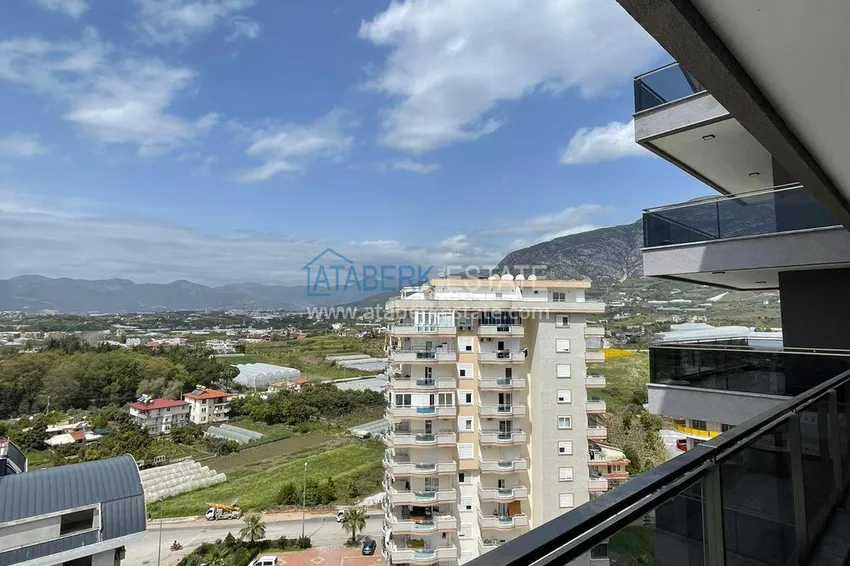 Purchase Two bedroom apartment with panoramic sea and mountain views in the center of Mahmutlar 15 