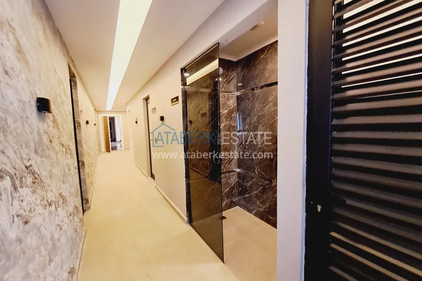 1+1 apartments with fine finishing in a luxury residence — Alanya, Mahmutlar district 16 