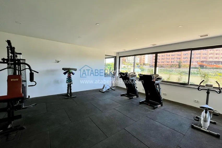 Turnkey 1+1 apartment with sea view in a complex on the beachfront — Mahmutlar, Alanya 16 