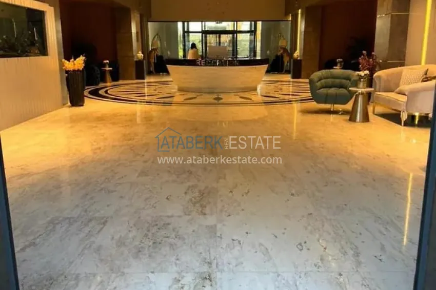 Beachfront apartment with direct sea view in Alanya, Mahmutlar district 19 