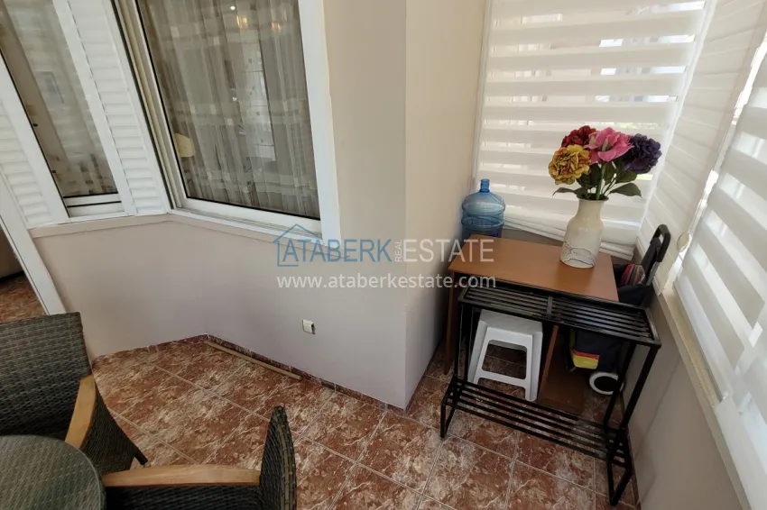 Purchase Real estate for a residence permit. Two-bedroom apartment with furniture and views of the Dim River — Alanya, Tosmur 14 