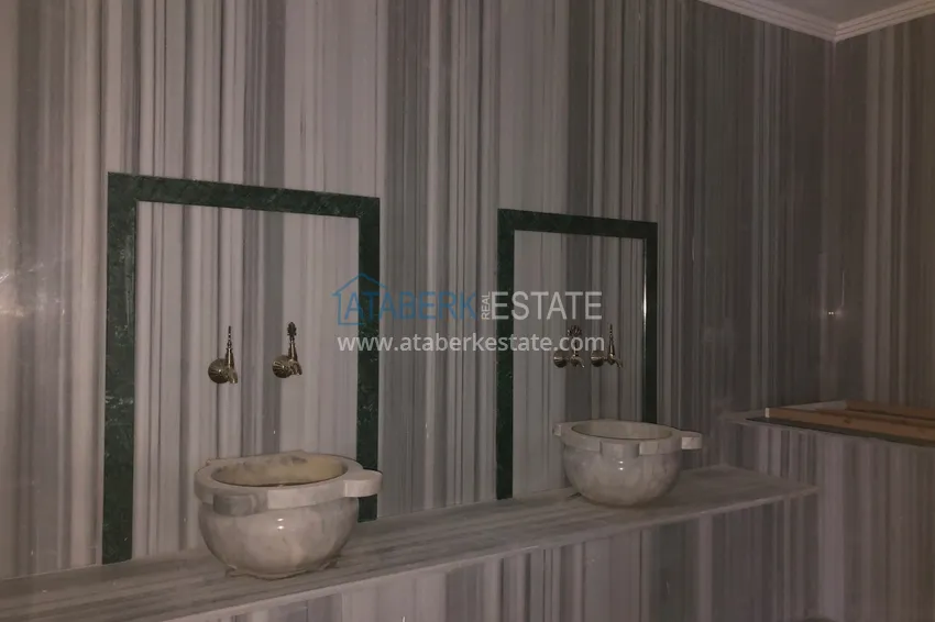 Two bedroom apartment with panoramic sea and mountain views in the center of Mahmutlar 17 