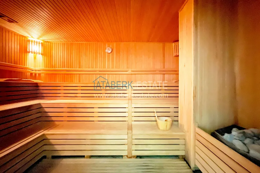 Apartment 2+1 with furniture and sea view, suitable for a residence permit — Tosmur, Alanya 17 