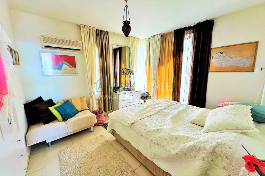 Purchase Furnished 2+1 garden duplex with sea views in the Konakli area. Property for a residence permit in Alanya 17 