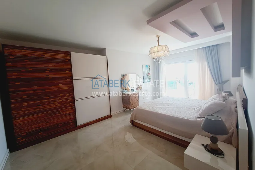 Purchase  Luxury view villa with furniture and private pool in a luxury complex - Kargicak, Alanya 18 