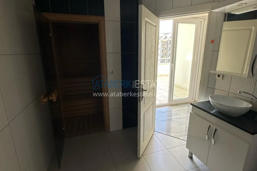 Purchase Two-level apartment with furniture and sauna in Mahmutlar — real estate for citizenship 18