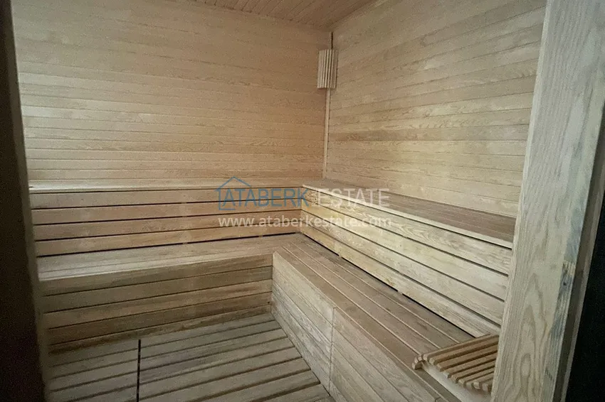 Two bedroom apartment with panoramic sea and mountain views in the center of Mahmutlar 18 