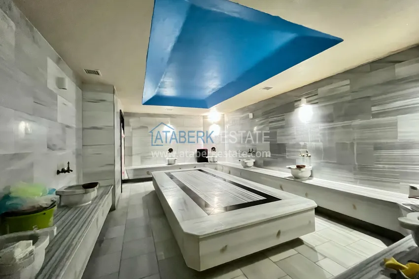 Turnkey 1+1 apartment with sea view in a complex on the beachfront — Mahmutlar, Alanya 18 