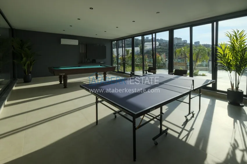 Finely finished one-bedroom apartment in a comfort-class residence — Kargicak district, Alanya 19 