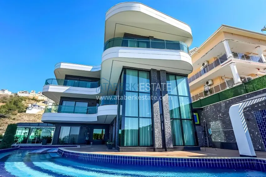Luxury turnkey villa in the premium segment from the owner in Alanya, Kargicak district 1 