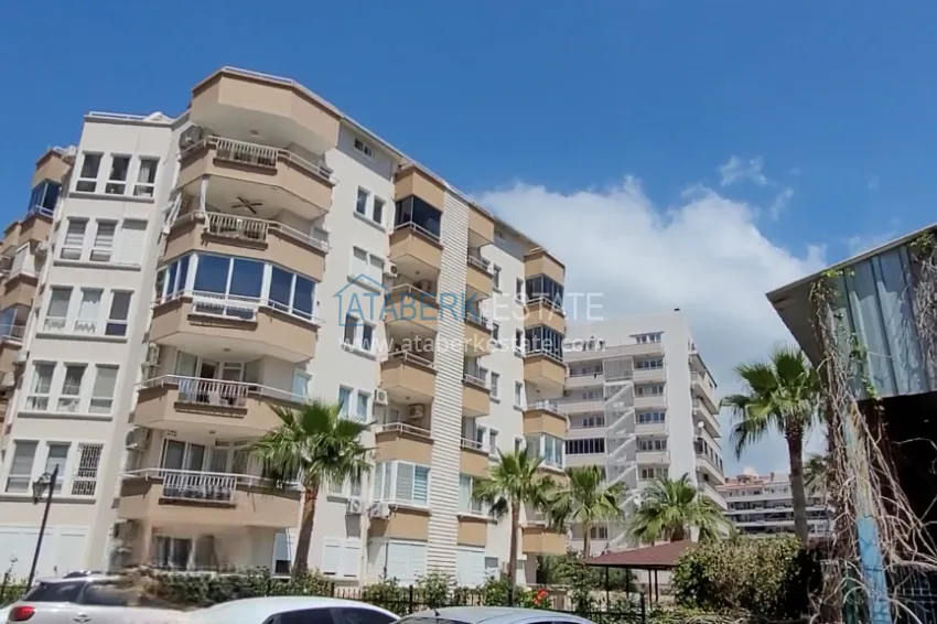 Real estate for a residence permit. Two-bedroom apartment with furniture and views of the Dim River — Alanya, Tosmur 1 