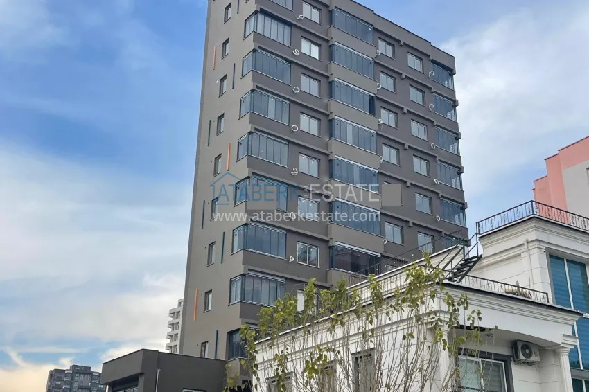 Finished 1+1 apartment in Mersin, Teje district — a modern complex, the second coastal one 1