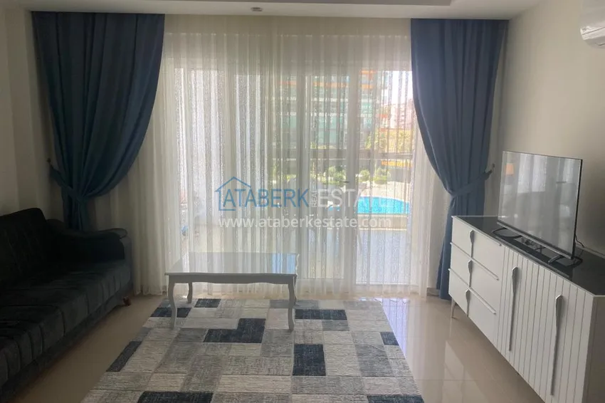 Purchase  Furnished apartment in Avsallar with a glazed balcony in a hotel-type complex — directly from the owner 1 