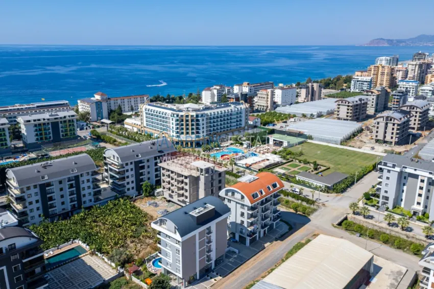 Liquid 1+1 apartments at a bargain price — Alanya, Kargicak district, 300 meters from the sea 1 