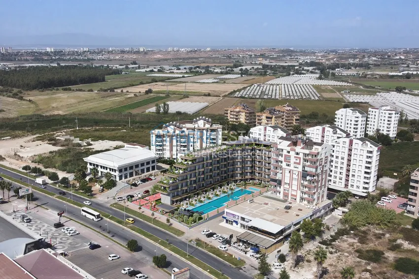 Luxury residential complex in the resort area of Kundu, Antalya — a hotel-type concept project 1 