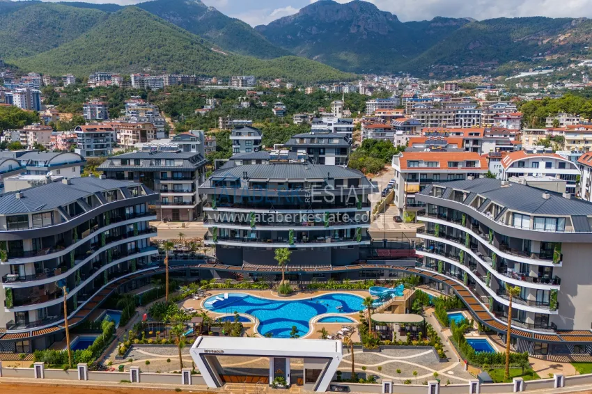 Elegant premium residential complex in Oba, Alanya 1 