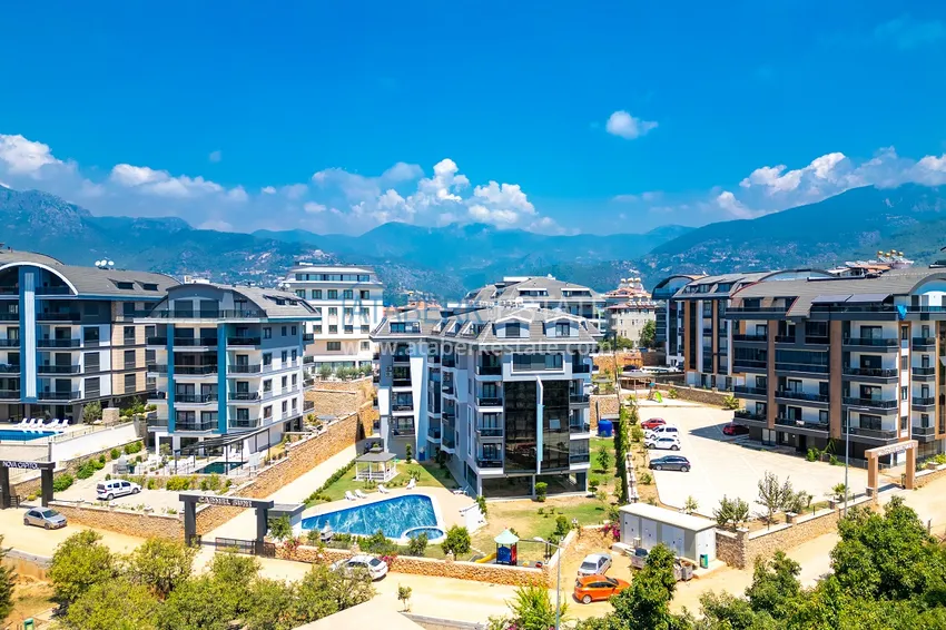 One bedroom apartment with furniture in Alanya, Oba district 1 